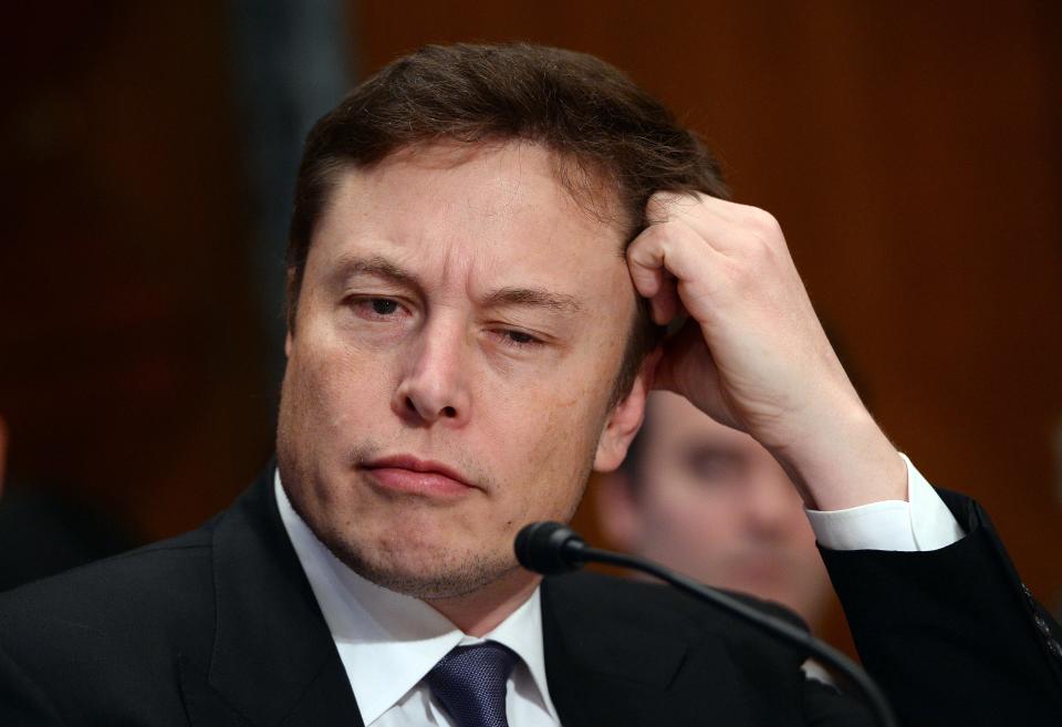 Elon Musk Puzzled