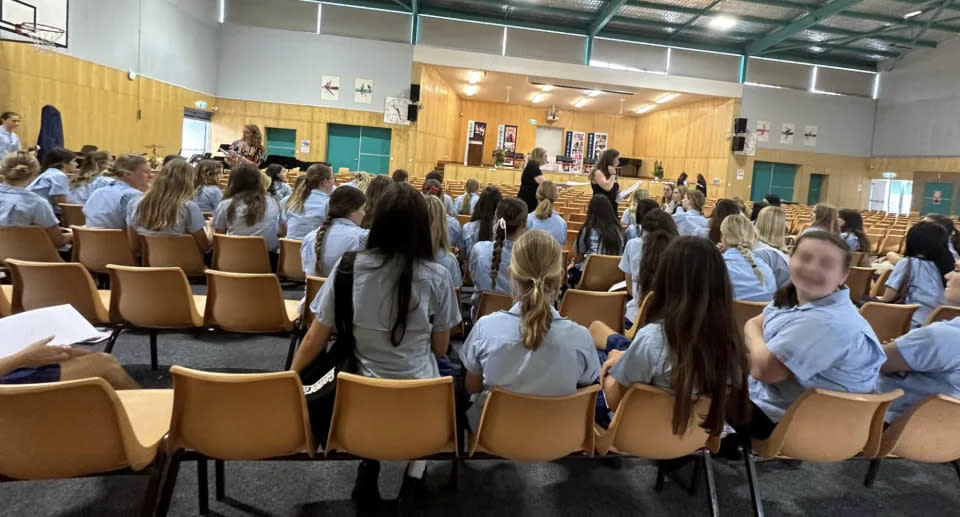 Die Abschlussveranstaltung der 10. Klasse an der Mackellar Girls School fand ohne Dutzende von Schülerinnen statt. Quelle: Mit freundlicher Genehmigung