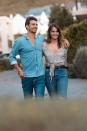 <p>After a busy day exploring, the pair took some time out to enjoy their lush $400 a night hotel, L'ermitage Franschhoek, and did a spot of shopping.</p>