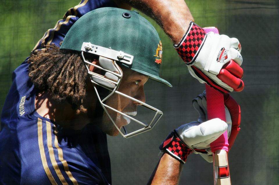 In the nets at Adelaide in 2008 - James Knowler/Getty Images