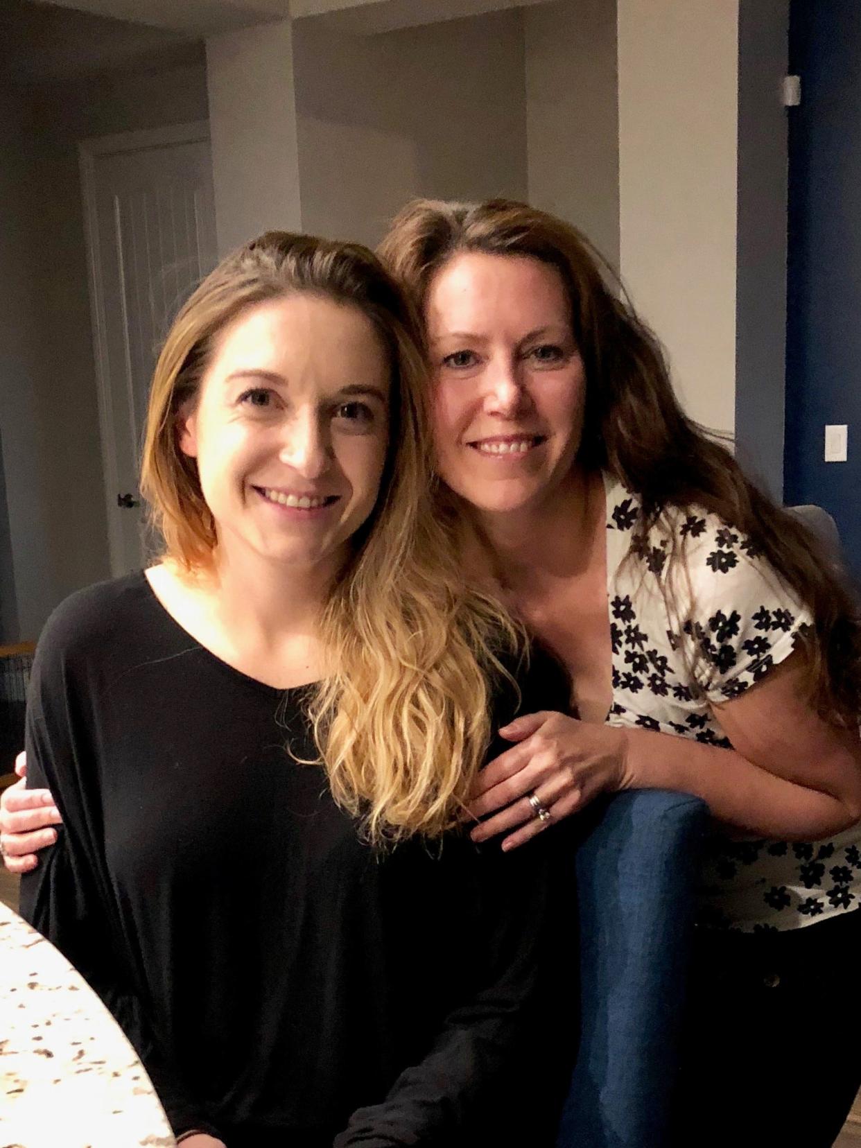 Allison Bailey, left, and her mother Felicia Cavanaugh pose for a photo in November 2018.