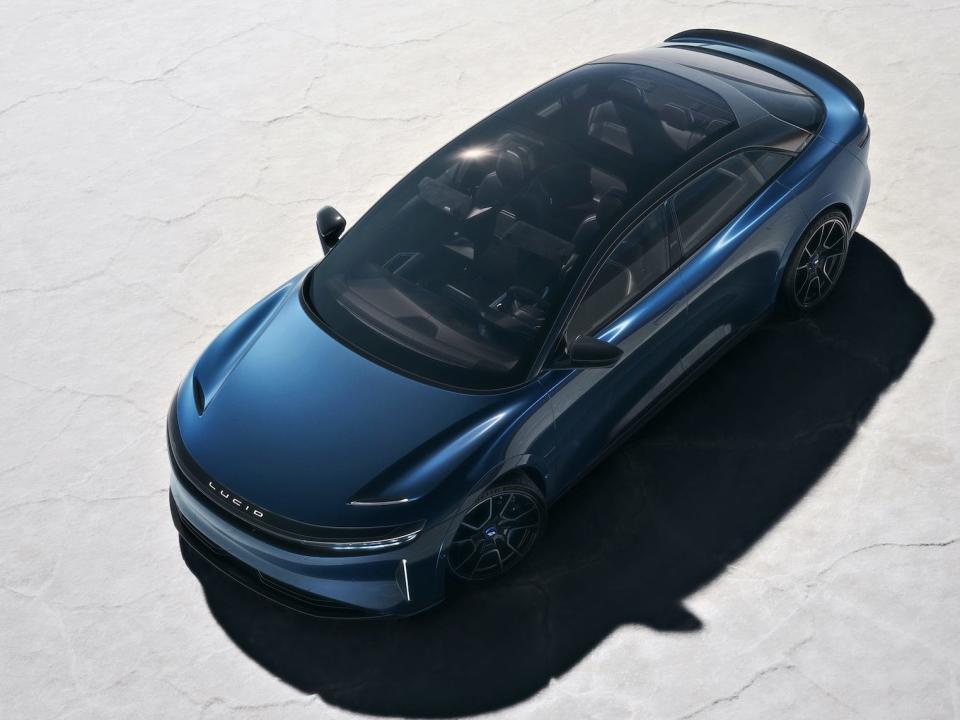 The Lucid Air Sapphire.