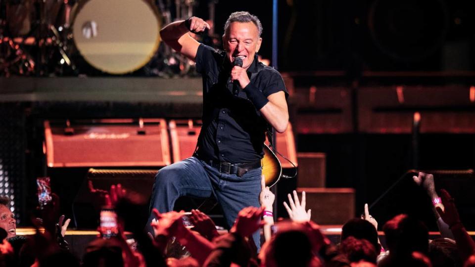 Bruce Springsteen and the E Street Band brought their tour to the Greensboro Coliseum Saturday night, March 25, 2023.