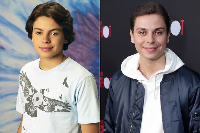 <p>Craig Sjodin/Disney Channel via Getty; Eric Charbonneau/Getty</p> Jake T. Austin as Max Russo on 'Wizards of Waverly Place'