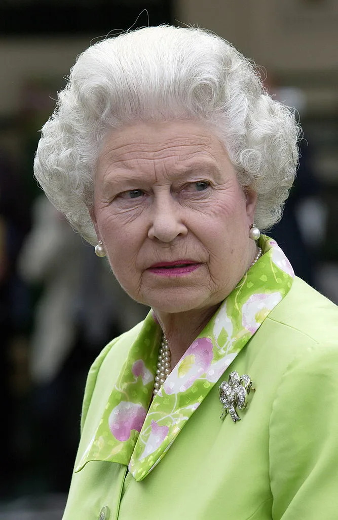 The late Queen's hair style is iconic. (Getty Images)