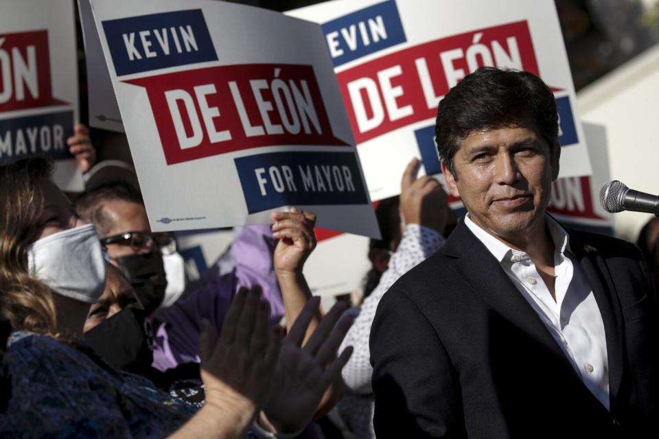 Los Angeles City Councilman Kevin de León.