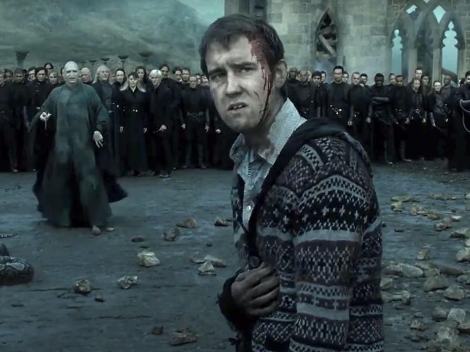 Matthew Lewis as Neville Longbottom in "Harry Potter and the Deathly Hallows: Part 2."