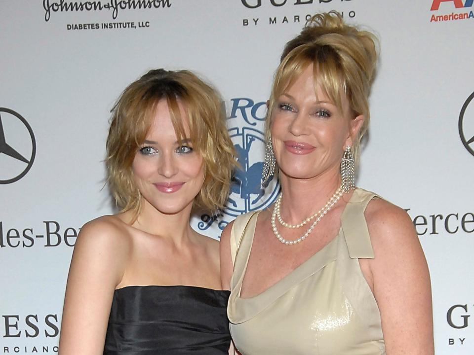 dakota johnson melanie griffith