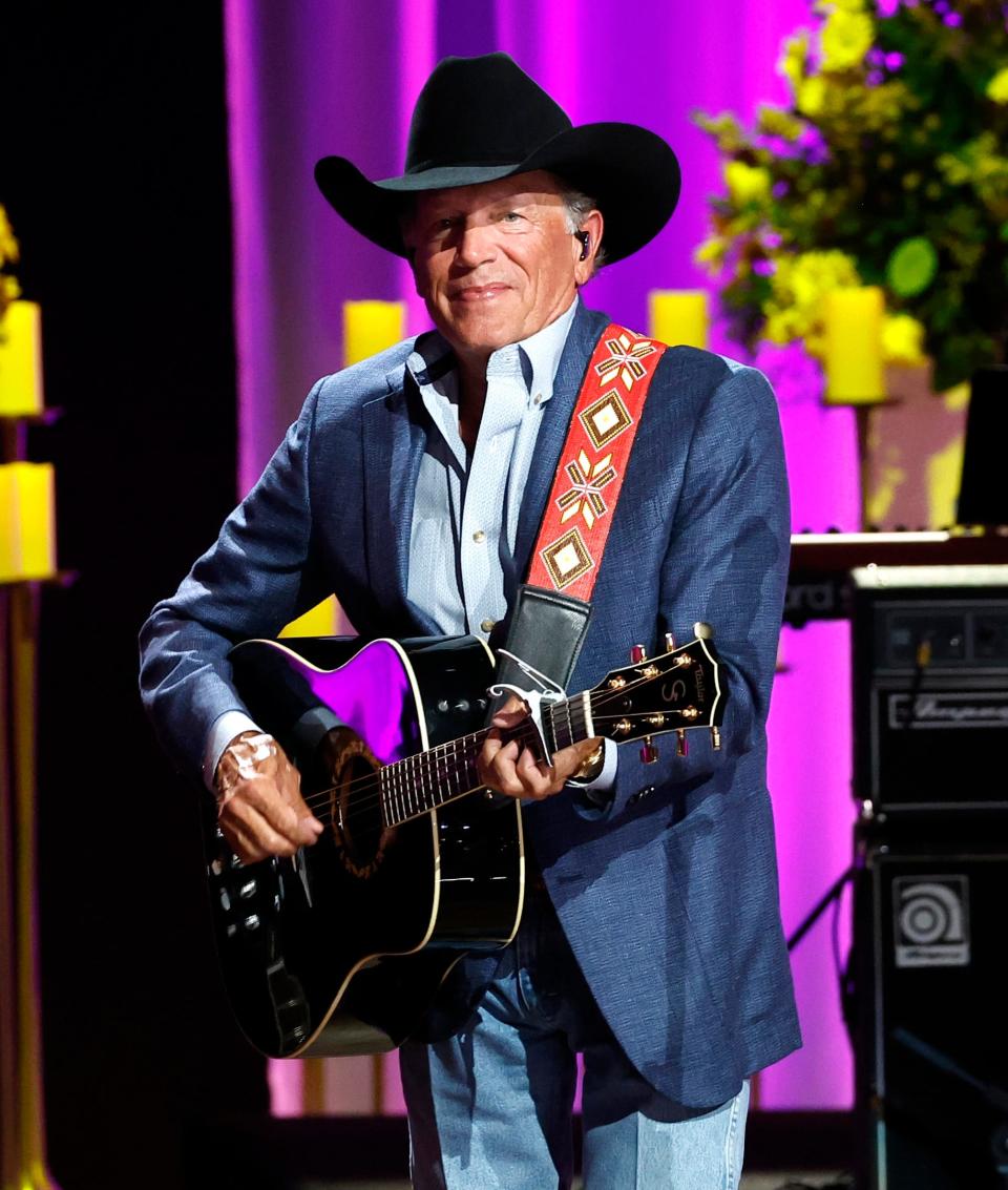 Country music icon George Strait made history with his Saturday concert at Kyle Field in Texas, playing to a record-breaking 110,905 fans.