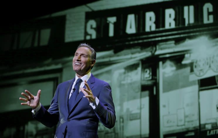 Starbucks CEO Howard Schultz (Photo: Ted S. Warren/AP)