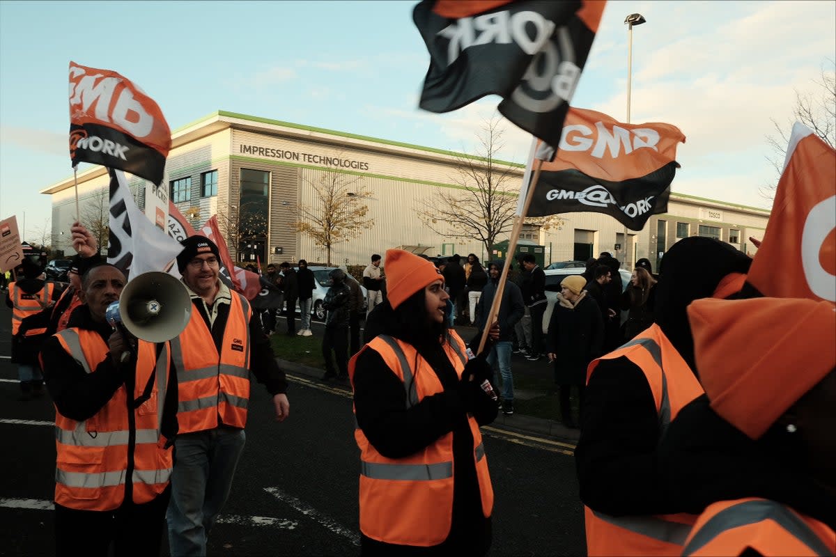 Workers say they want Amazon bosses to respond to calls for better pay and working conditions (GMB)