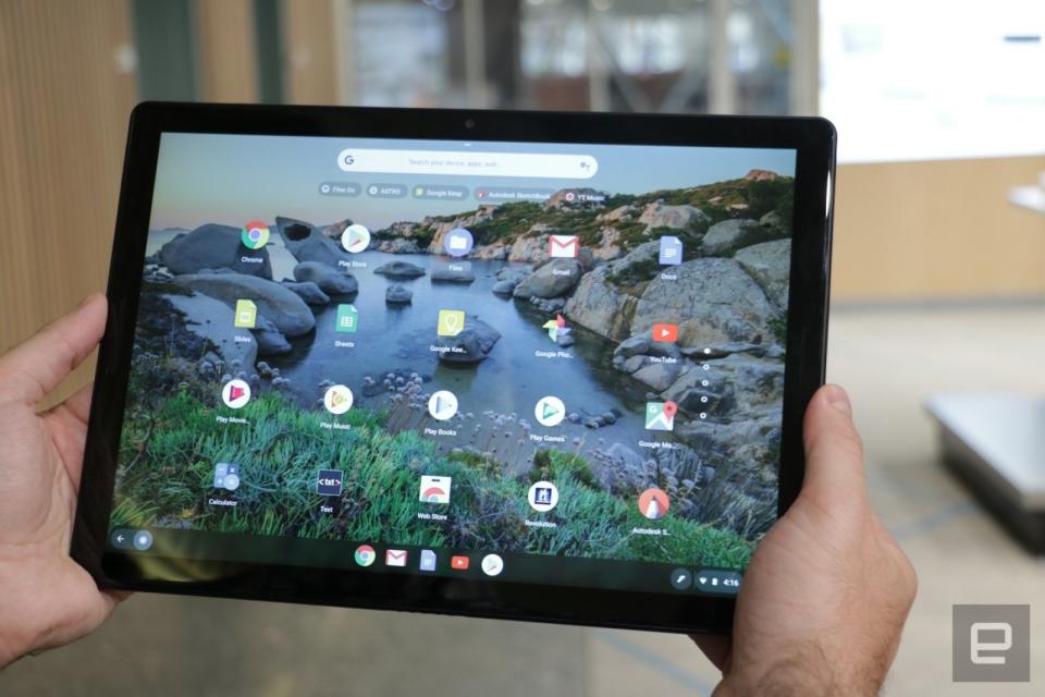 You won't need a Pixel Slate to use a more touch-oriented version of Chrome