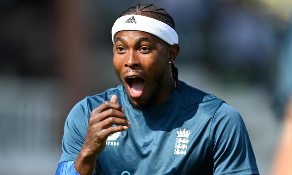 <span>Jofra Archer has played only three international T20s in three years due to an elbow injury.</span><span>Photograph: Gareth Copley/Getty Images</span>