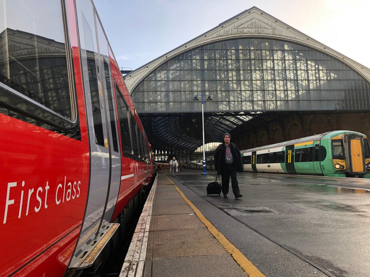 Cut off: Brighton railway station (Simon Calder)