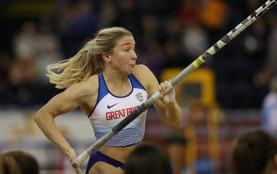 Sophie Cook is the freshly crowned British indoor champion, having jumped a career-best 4.50m in Glasgow © Reuters