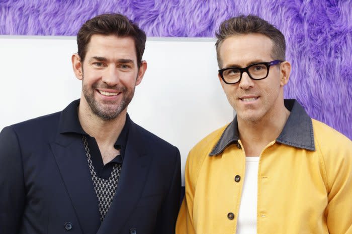 Ryan Reynolds, John Krasinski attend 'IF' premiere in NYC