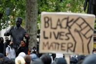 Protest against the death of George Floyd, in London