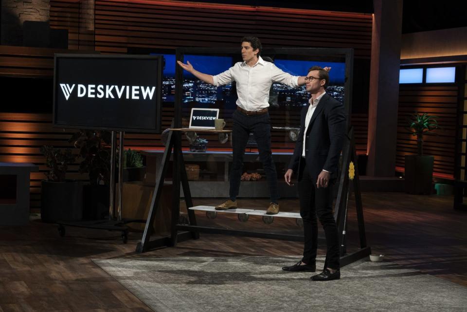 <p>The only way to walk out of <em>Shark Tank</em> with some money is through a deal. If an entrepreneur doesn't score an offer, <a href="https://www.the-sun.com/entertainment/2493324/the-pay-check-of-shark-tank-contestants-revealed/" rel="nofollow noopener" target="_blank" data-ylk="slk:they go home empty-handed;elm:context_link;itc:0" class="link ">they go home empty-handed</a>. Although, one can argue that the free publicity is a pretty sweet perk. </p>