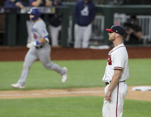 Ozuna mishap costs Braves as World Series wait continues Los Angeles Mookie  Betts AP Texas Arlington