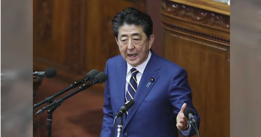 日本首相安倍晉三。（圖／美聯社）