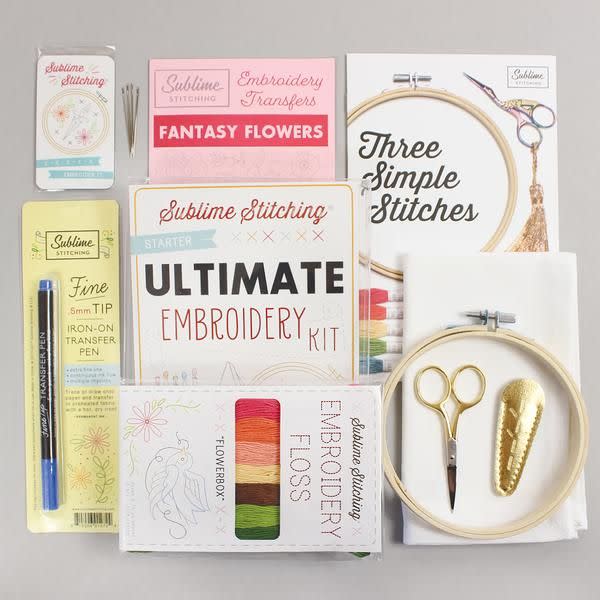 Ultimate Embroidery Tea Towel Kit