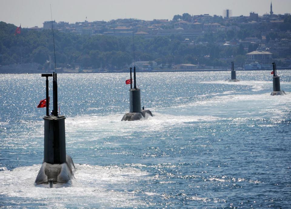 Turkey navy submarines