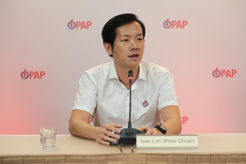 People's Action Party's former GE2020 candidate Ivan Lim. (PHOTO: PAP)