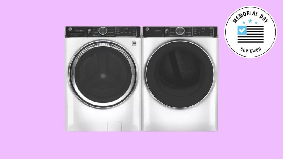 Wayfair is home to great appliances, like this laundry bundle, on sale to protect your budget for Memorial Day.