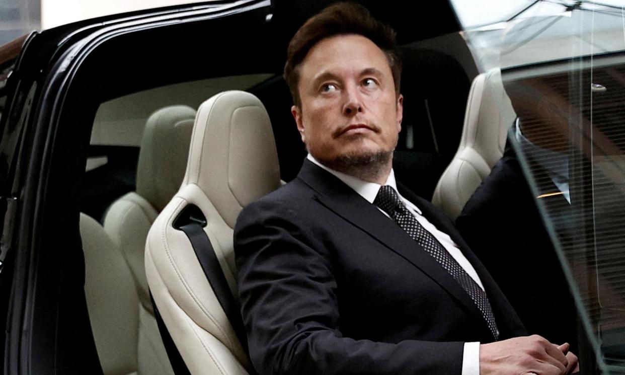 <span>The Tesla CEO, Elon Musk, had been expected to announce an investment of $2bn to $3bn in India.</span><span>Photograph: Tingshu Wang/Reuters</span>