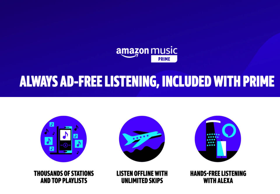 Amazon Prime Music Streaming Service