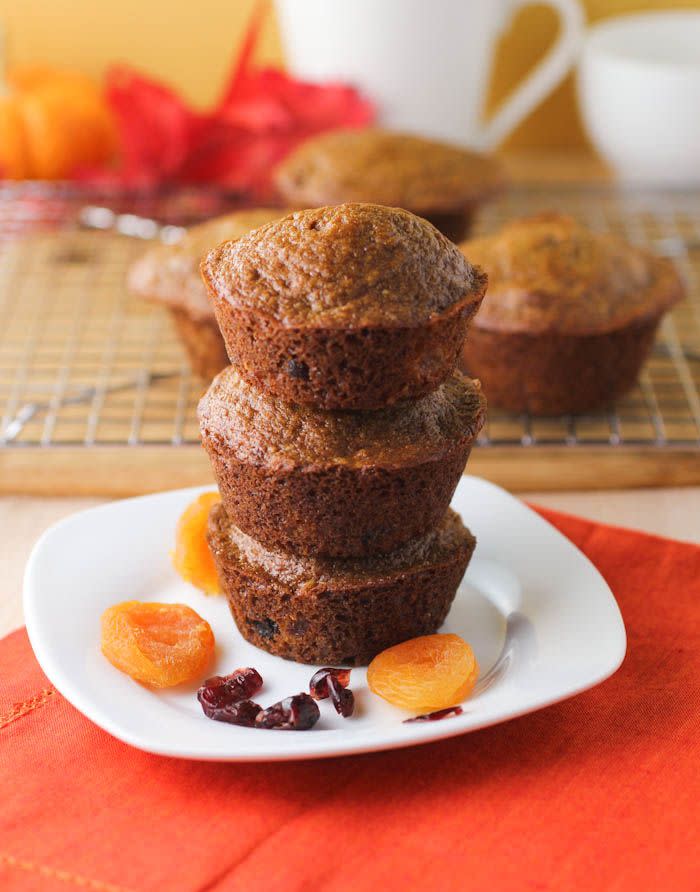 Fruitcake Muffins