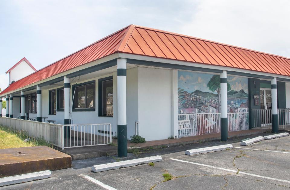 A sign on the door informs customers that Franco's Italian Restaurant on East Gregory Street is permanently closed. A new sister restaurant of Pensacola Beach's Cafe Nola is expected to open in the space.