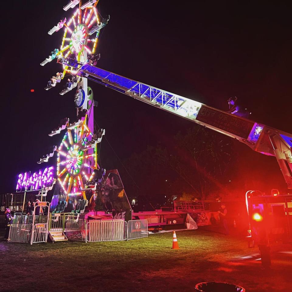 12 People Rescued After Calif. Carnival Ride Gets Stuck in the Air