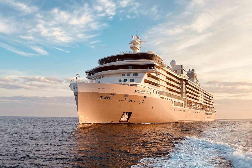 <p>Courtesy of Silversea Cruises</p> Silver Nova.