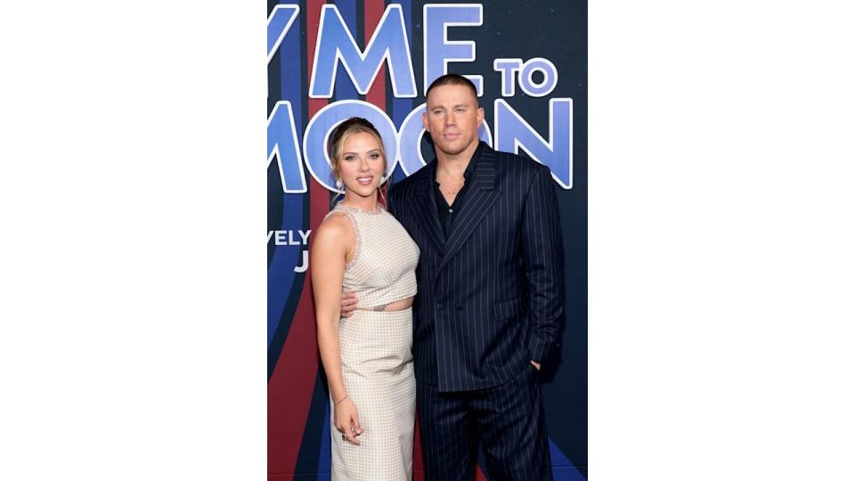 (L-R) Scarlett Johansson and Channing Tatum 