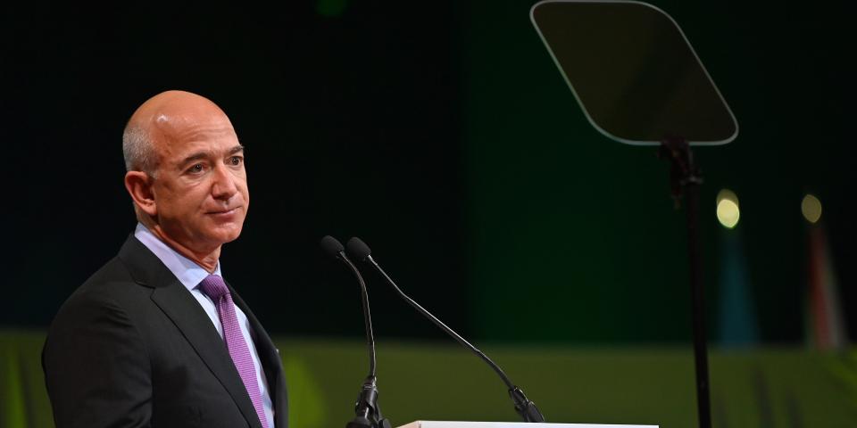 Jeff Bezos COP26 UN climate conference