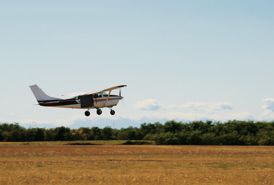 Un aereo da turismo