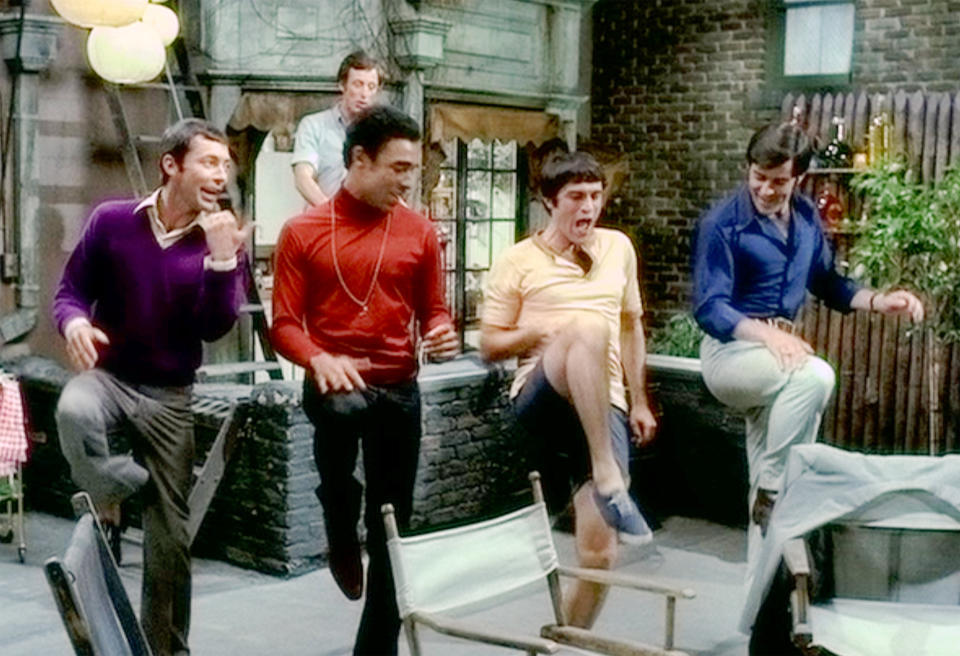 Kenneth Nelson, Reuben Greene, Cliff Gorman, Keith Prentice and Frederick Combs in the film adaptation of "The Boys in the Band." (Photo: CBS Photo Archive via Getty Images)