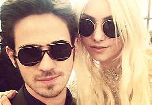 Connor Paolo and Taylor Momsen   | Photo Credits: Kelly Rutherford/Twitter