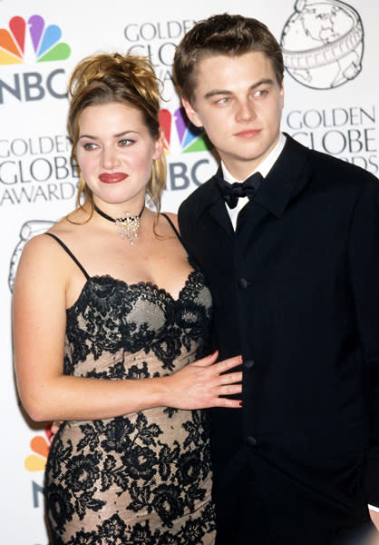 Kate Winslet and Leonardo DiCaprio