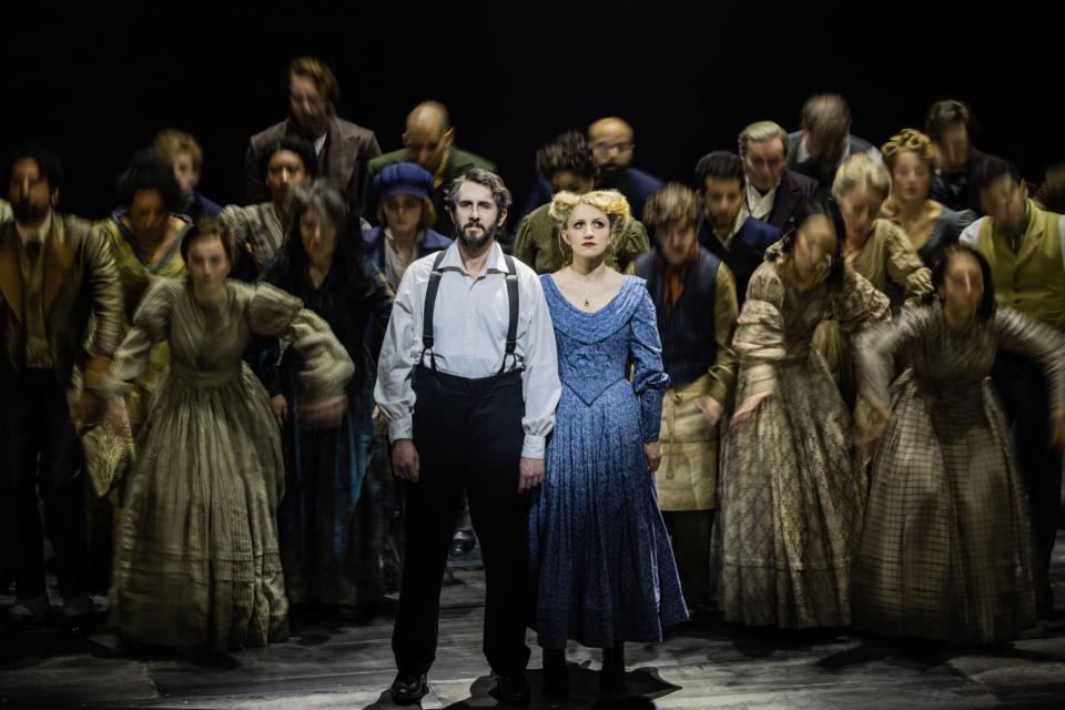 Sweeney Todd on Broadway. Photos by Matthew Murphy and Evan Zimmerman