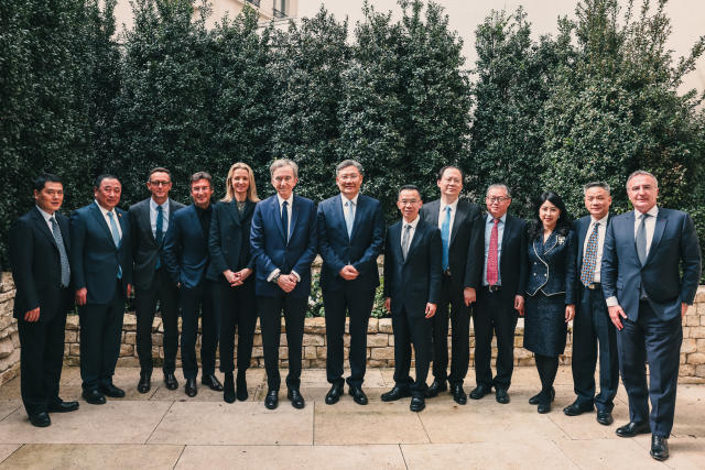 Paris, France. 20th Apr, 2023. Bernard Arnault, Chairman and Chief  Executive Officer of LVMH Moet Hennessy Louis Vuitton, during the company's  shareholders meeting in Paris, France, April 20, 2023. Photo by Eliot