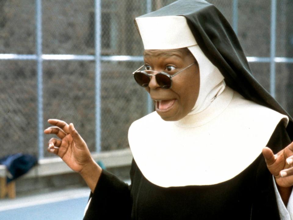 Whoopi Goldberg in 1993’s ‘Sister Act 2: Back in the Habit' (Buena Vista pictures)
