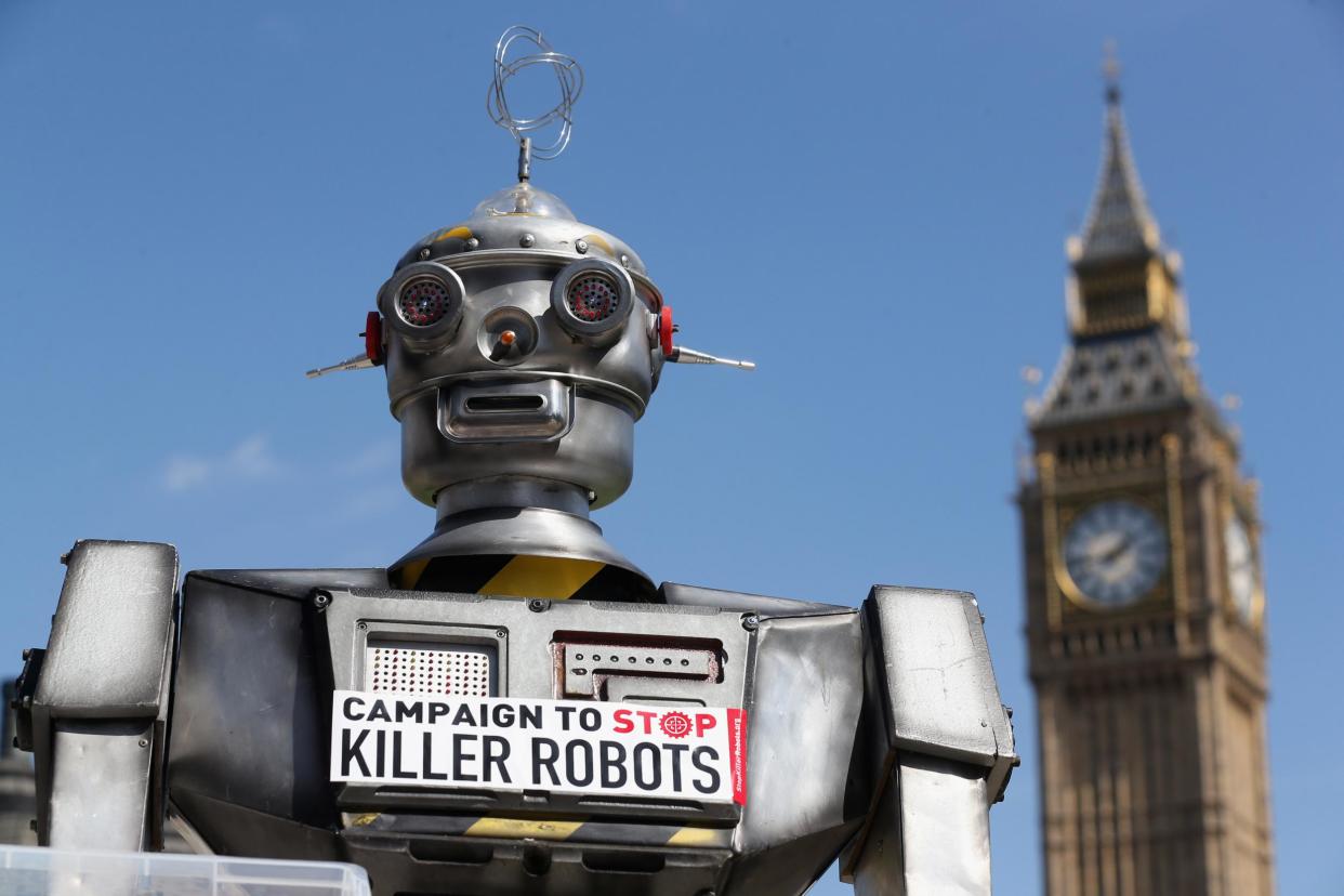 The 'Campaign to Stop Killer Robots' is calling for a pre-emptive ban on lethal autonomous weapons (Getty Images)