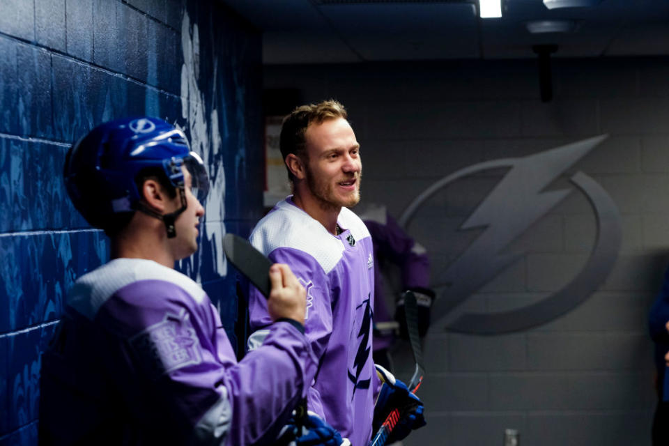 Slater Koekkoek’s time in Tampa is up. Credit: Scott Audette/Getty