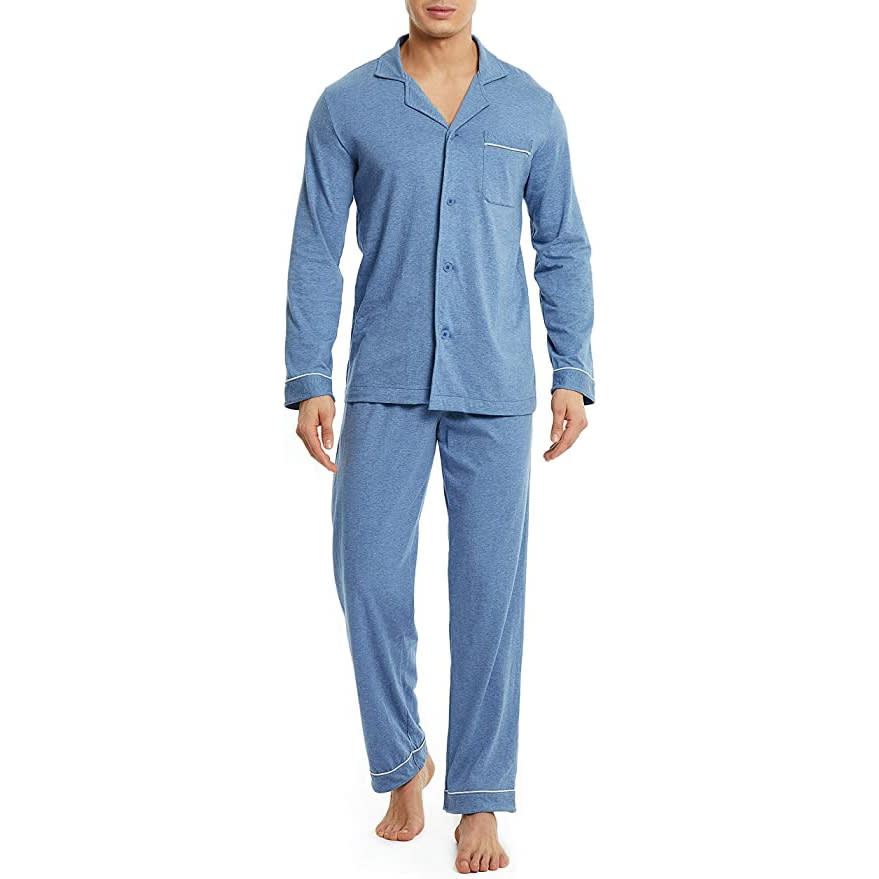 best men's pajamas, David Archy Button-Down Pajamas Set