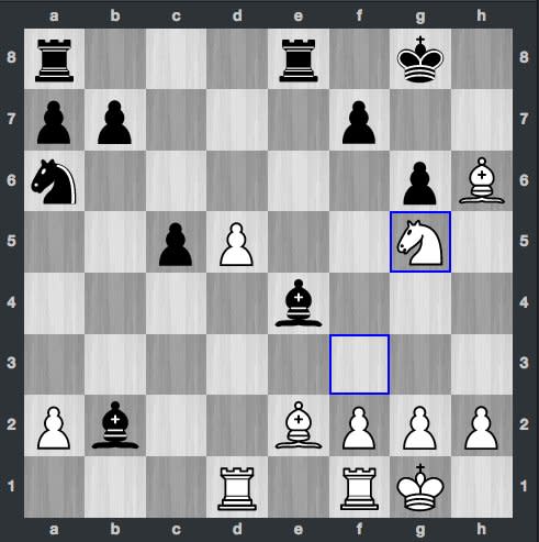 Anand Set up a Beautiful Checkmate in Game 8 of the World Chess
