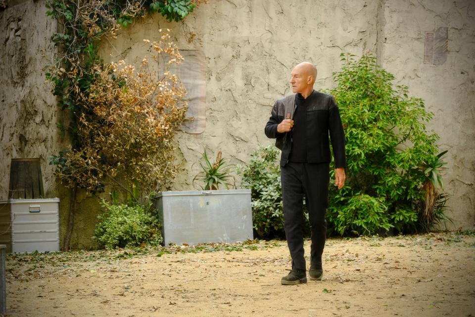 Quirks: Picard now lives in a leafy French vineyard (CBS)