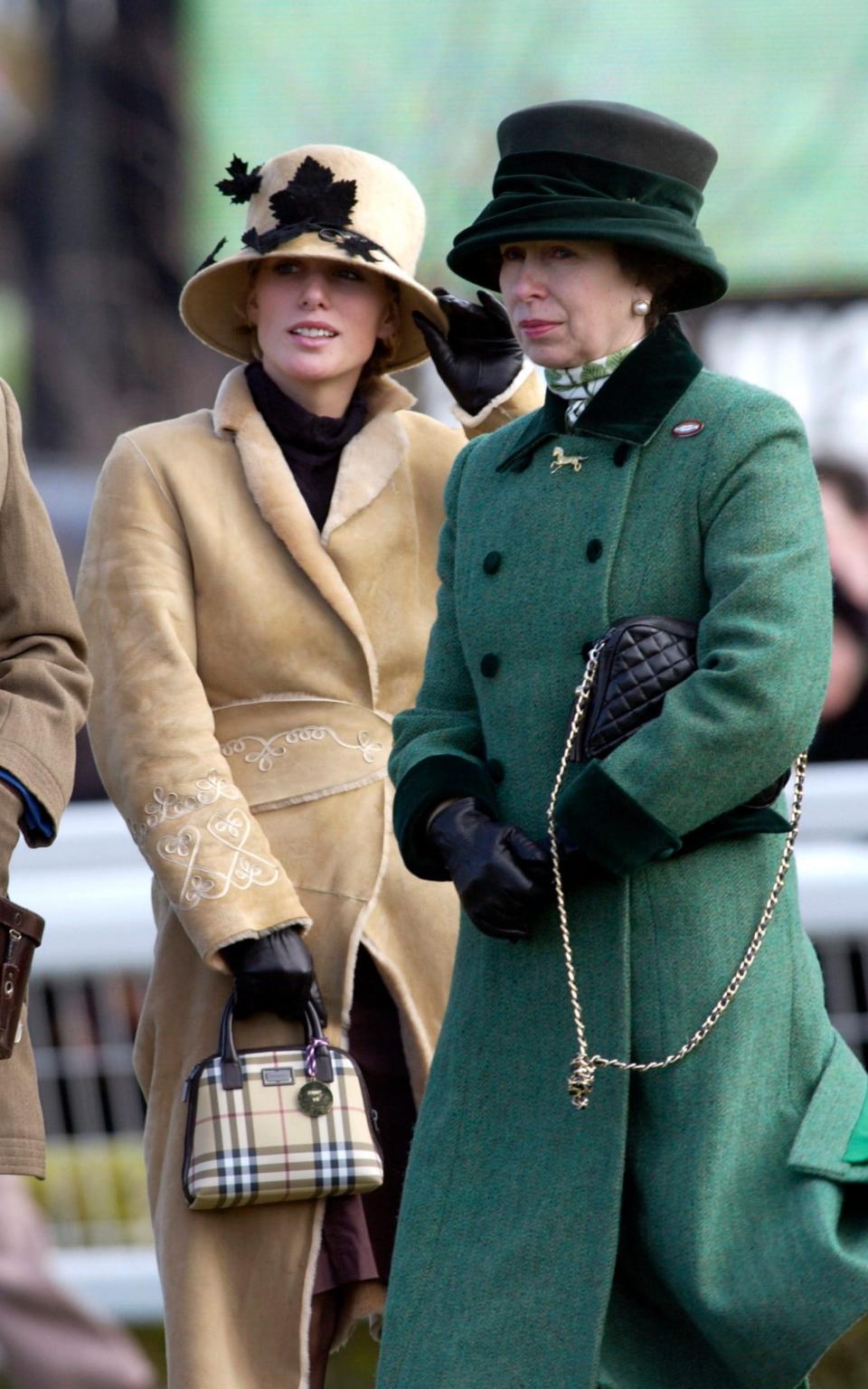 Zara Phillips Princess Anne best Royal fashion at Cheltenham Festival horse race over the years pictures photos royal family uk - Getty Images