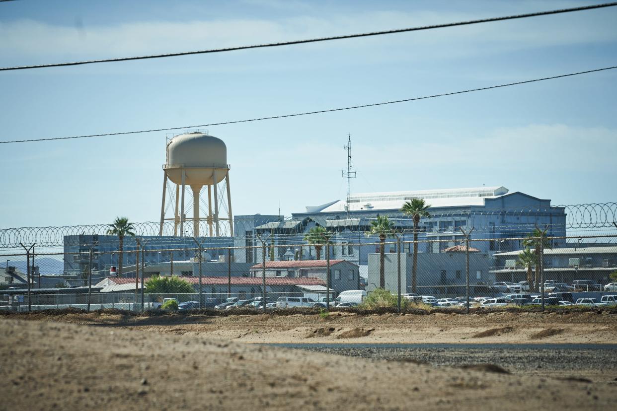 The Arizona State Prison in Florence is seen before the scheduled execution of Frank Atwood on June 8, 2022.